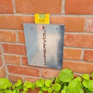 steel mounting jig with spirit level for Hypervolt installers