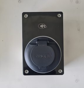 Sync EV charge point socket