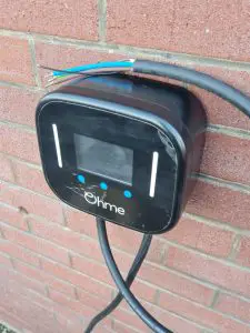 Ohme Home Pro installed on wall