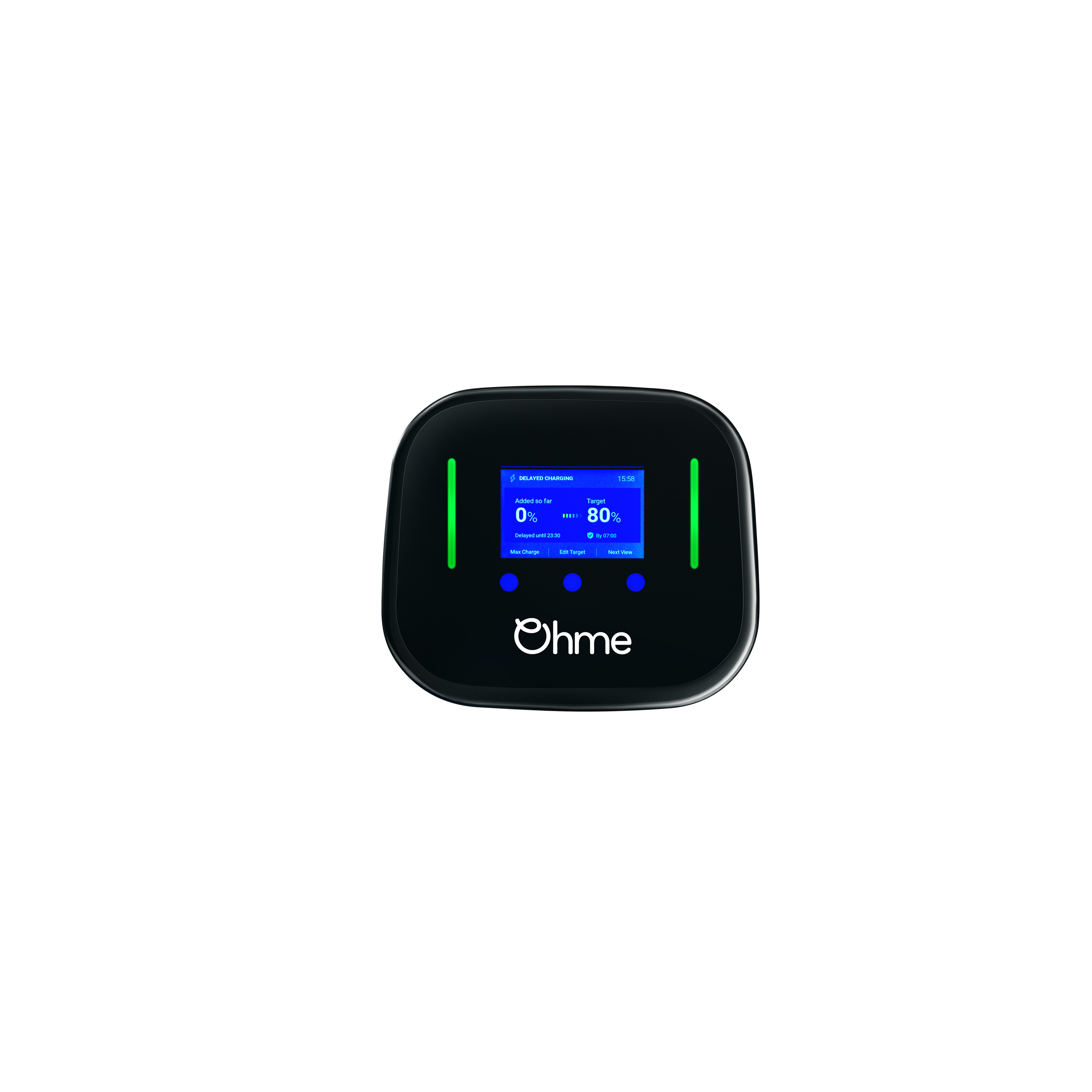 Ohme Home Pro 2.0 front view with transparent background